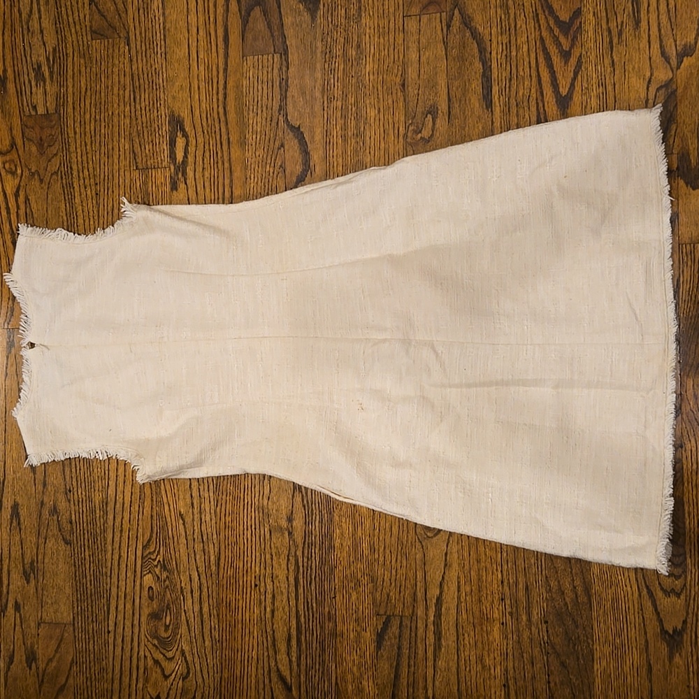 Banana Republic Raw Edge Sheath Dress Sz 2 Tall - Picture 4 of 6